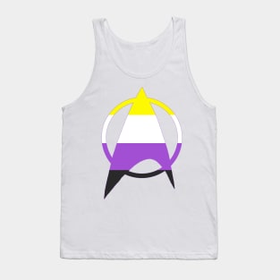 Non-Binary Starfleet Pride Tank Top